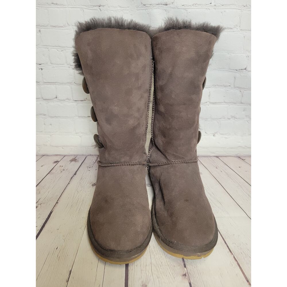 UGG Auzland Sheepskin Bailey style Classic Long 3 Buttons Boots from Australia - Picture 3 of 11